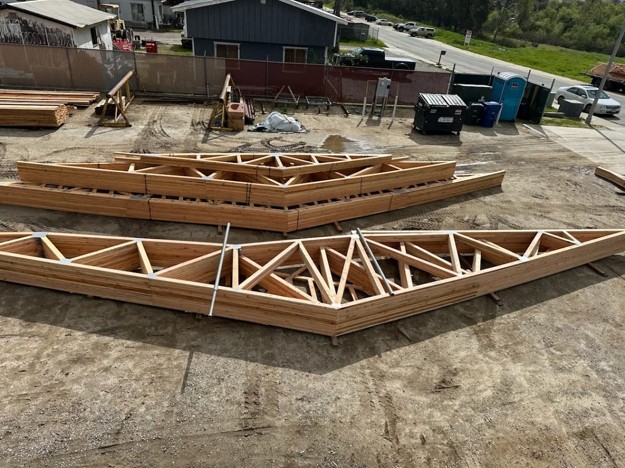 wood trusses 
